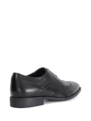 أسود - Dune London Flexi Sole Sunni Derby Shoes - Image 2 of 4