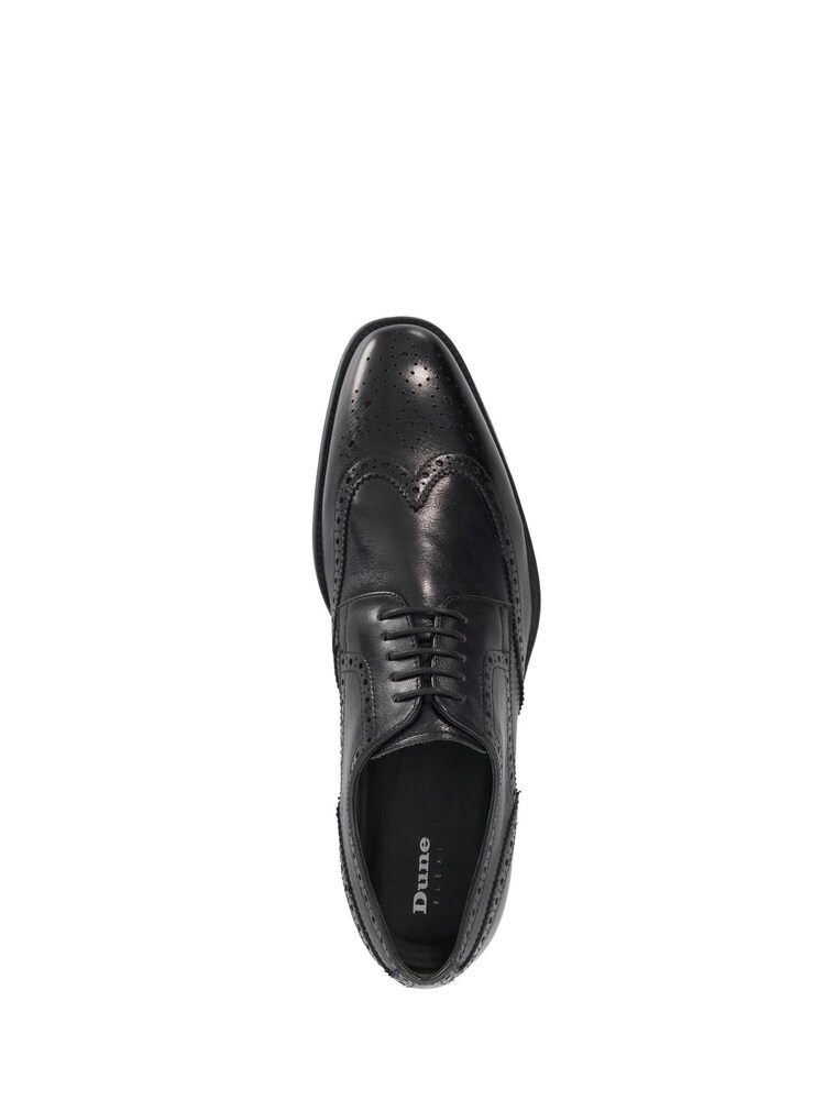 Schwarz - Standard-Fit - Dune London Sunni Derby-Schuhe mit flexibler Sohle - Bild 5 von 5