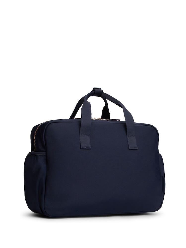 Tommy Hilfiger Blue Monogram Changing Bag - Image 2 of 4