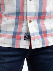 Weird Fish White Angeles Short Sleeve Check Shirt - Image 5 of 7