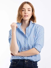 Weird Fish Roscoe Striped Boyfriend Shirt - Image 5 of 8