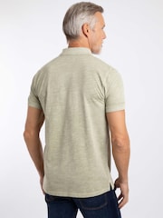 Weird Fish Green Indy Slub Polo Shirt - Image 2 of 7
