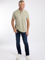 Weird Fish Green Indy Slub Polo Shirt - Image 3 of 7