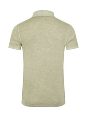 Weird Fish Green Indy Slub Polo Shirt - Image 7 of 7