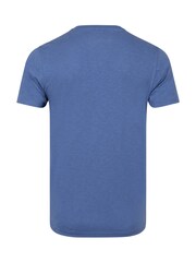 أزرق مائي - تيشرت قطن بشعار Fished من Weird Fish - صورة 6 من 6