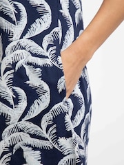 ネイビー - Weird Fish Suffolks Printed Jersey Dress - 画像 5 / 7