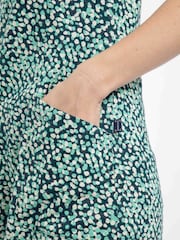 أزرق - Weird Fish Sidra Printed Jersey Slub Tunic - Image 5 of 7