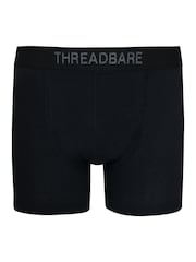 Threadbare Black Hipster Fit Boxer Shorts 5 Pack - Image 2 of 3