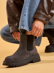 Hush Puppies Grey Rose Chelsea Boots - Image 2 of 5