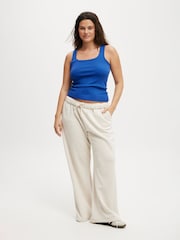 لون طبيعي - Cotton On Wide Leg Sweatpants - Image 3 of 5