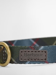 Barbour® Navy Tartan Printed Dog Collar - Image 3 of 3