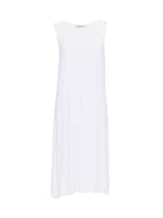 Nora Rose Modal Lycra Jersey V-Neck Scalloped Lace Bus Short Nightdress - 4şəkildən 4 şəkil