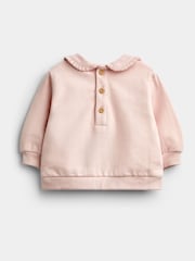Jojo Maman Bébé Rose Pink Fox Sweatshirt & Leggings Set - Image 3 of 6