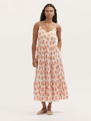 Finery Emmie gestuftes Midikleid aus Baumwolle mit Riemchen - Bild 3 von 4