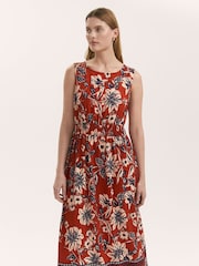 Finery Willow Ärmelloses Midikleid mit Blumenmuster - Bild 2 von 4