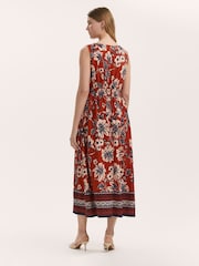 Finery Willow Ärmelloses Midikleid mit Blumenmuster - Bild 4 von 4