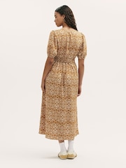 Finery Brown Kiara Midi Dress - Image 4 of 4