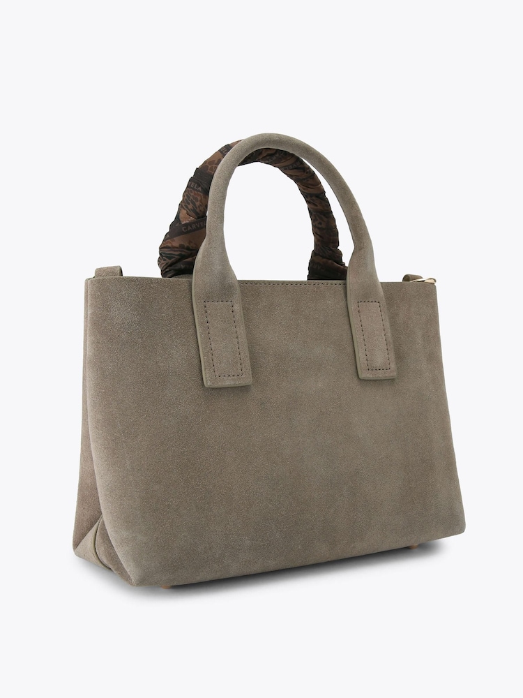 Carvela Brown Nina Mini Tote Bag - Image 2 of 4 Carvela Brown Nina Mini Tote Bag - Image 2 of 4