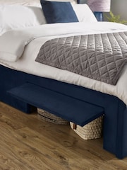 Julian Bowen Royal Blue Leila Bed - Image 7 of 9