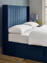 Julian Bowen Royal Blue Leila Bed - Image 8 of 9