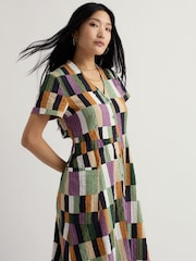 Seasalt Cornwall Green Fowen Shirt Dress - Image 2 of 5