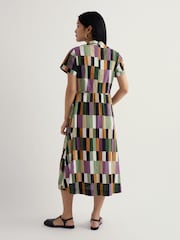 Seasalt Cornwall Green Fowen Shirt Dress - Image 3 of 5