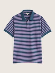 Seasalt Cornwall Balefire Stripe Polo Shirt - Image 4 of 4