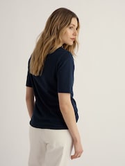 Seasalt Cornwall Blue Poisson T-Shirt - Image 3 of 5