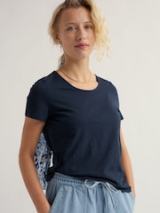 Seasalt Cornwall Blue Camerance T-Shirt - Image 1 of 5