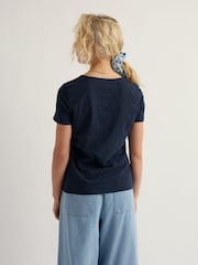Seasalt Cornwall Blue Camerance T-Shirt - Image 3 of 5