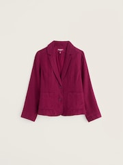 Seasalt Cornwall Pink Blinker Blazer - Image 4 of 4