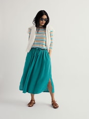 Seasalt Cornwall Blue Kaye Skirt - Image 1 of 5