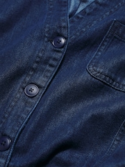 Seasalt Cornwall Blue Braya Jumpsuit - Image 4 of 5