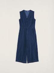 Seasalt Cornwall Blue Braya Jumpsuit - Image 5 of 5