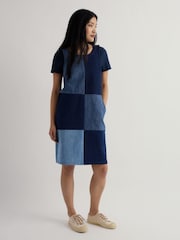 Seasalt Cornwall Κυκλική ύφανση αλατιού Φόρεμα-σαλοπέτα - Εικόνα 1 από 5