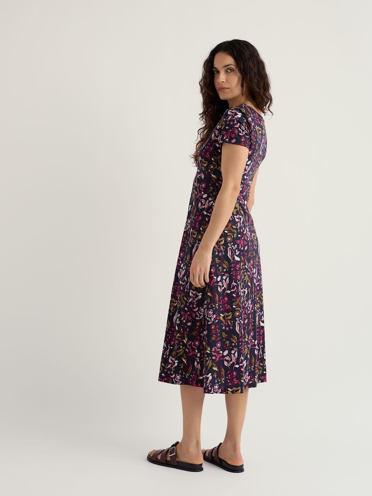 Seasalt Cornwall Blue Chapelle Dress - Image 2 of 5 Seasalt Cornwall Blue Chapelle Dress - Image 2 of 5