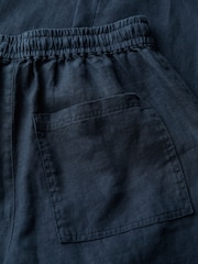 Seasalt Cornwall Navy Petite Sholl Trousers - Image 5 of 5