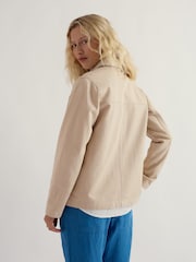 Seasalt Cornwall Natural Reading Rocks Jacket - Image 3 of 5