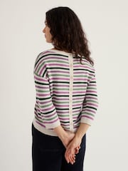 Seasalt Cornwall Purple Knavock Jumper - Image 2 of 5