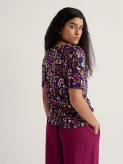 Seasalt Cornwall Blue Poisson T-Shirt - Image 3 of 5