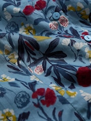 Banayad na Asul - Seasalt Cornwall Rushmaker Shirt - Larawan 5 ng 5