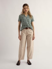 Seasalt Cornwall Green Waterflow Top - Image 1 of 4