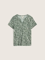 Seasalt Cornwall Green Waterflow Top - Image 4 of 4