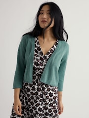 Seasalt Cornwall Blue Vanessa Cardigan - Image 1 of 4