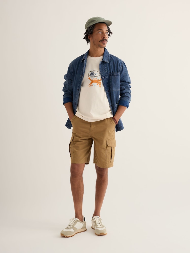 Seasalt Cornwall White Midwatch T-Shirt - Image 1 of 5 Seasalt Cornwall White Midwatch T-Shirt - Image 1 of 5