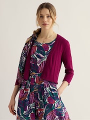 Seasalt Cornwall Pink Vanessa Cardigan - Image 1 of 5