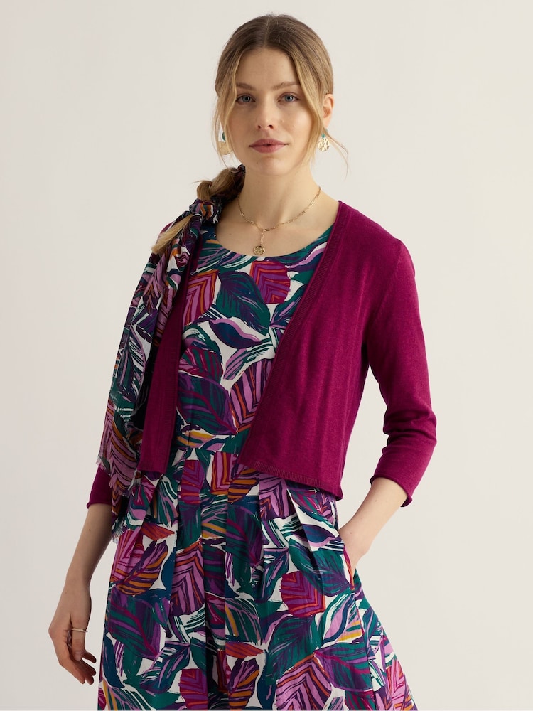 Seasalt Cornwall Pink Vanessa Cardigan - Image 1 of 5