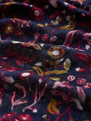 Seasalt Cornwall Blue Wilcove Scarf - Image 5 of 5