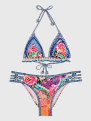 River Island Purple Del Marr Crochet Underband Bikini Set - Image 6 of 6
