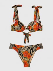 River Island Del Marr Floral Mono Bikini Set - Obraz 1 z 1